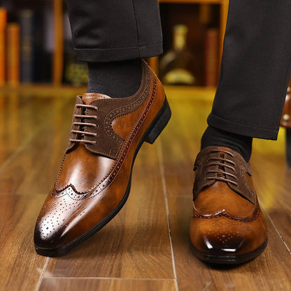 Heren Schoenen van Premium Leer met Gepolijste Afwerking en Slanke Silhouette 2