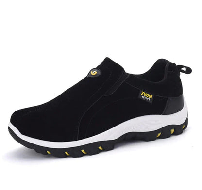 Heren Sneaker met Wildleder en Elastisch Paneel 1