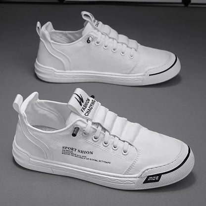 Heren Sneakers Casual en Stijlvol voor Dagelijks Gebruik Wit