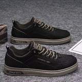 Heren Casual Sneakers met Platte Zool
