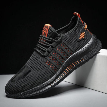 Heren Sneakers met Mesh Bovenkant en Schnürverschluss voor Comfortabele Zomerse Activiteiten 1