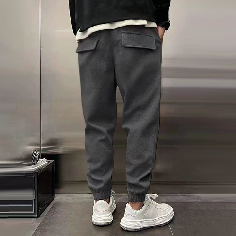 Heren Sportbroek met Elastische Taille en Ademend Materiaal 6