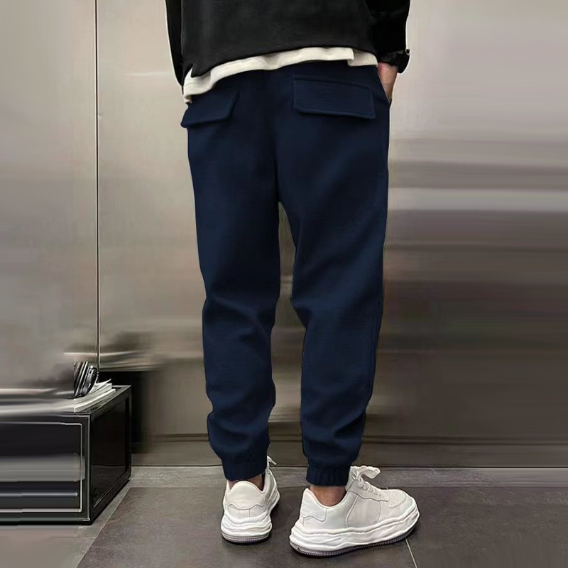 Heren Sportbroek met Elastische Taille en Ademend Materiaal 7