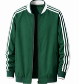 Heren Sportvest met Lange Mouwen en Baseballkraag