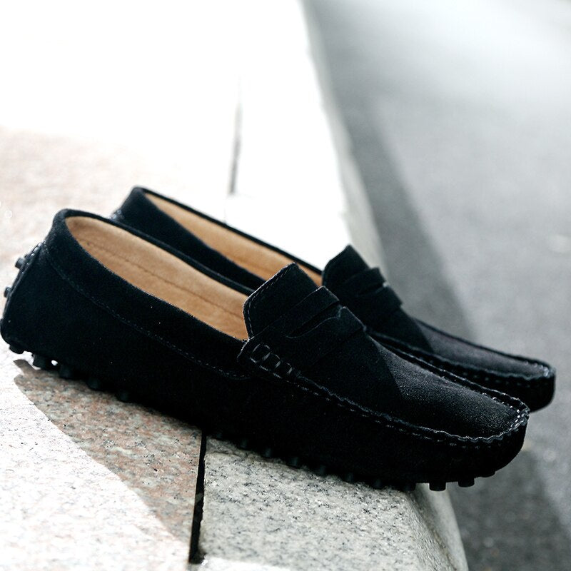 Heren Suede Loafers