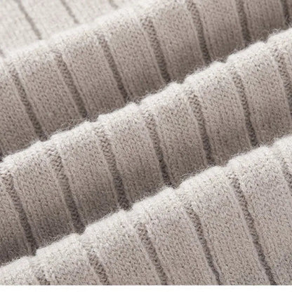 Heren Sweater met Half-Zip en Ribgebreide Mouwen van Hoogwaardige Katoen 5