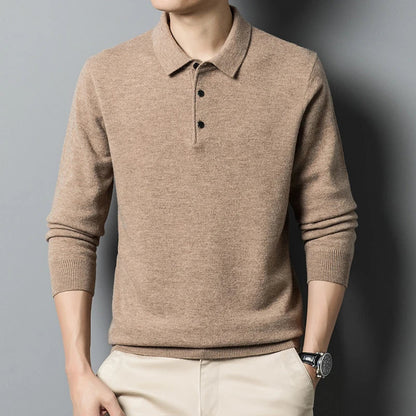 Heren Sweatshirt met Lange Mouwen en Geribbelde Afwerking 2