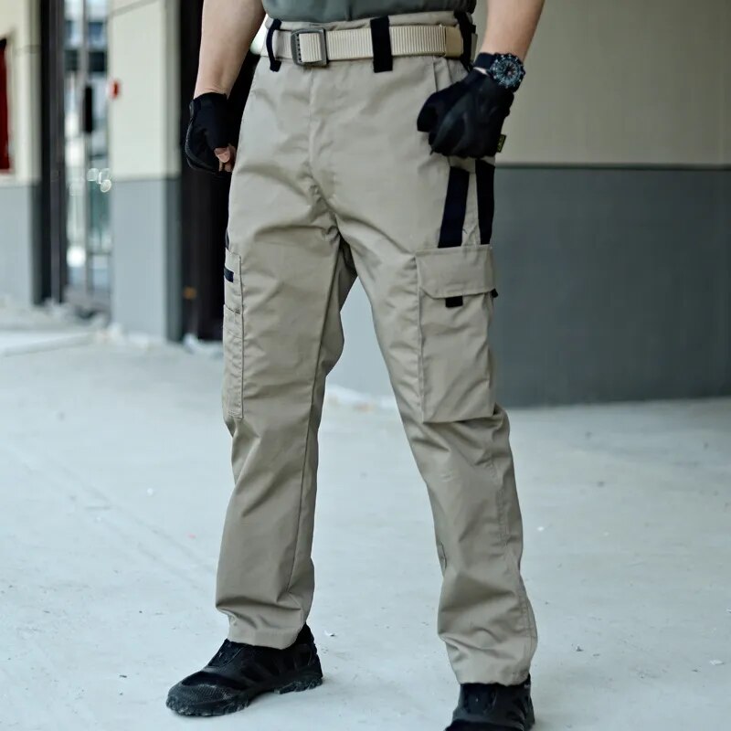 Heren Tactische Broek met Camouflagepatroon en Meerdere Zakopties 1