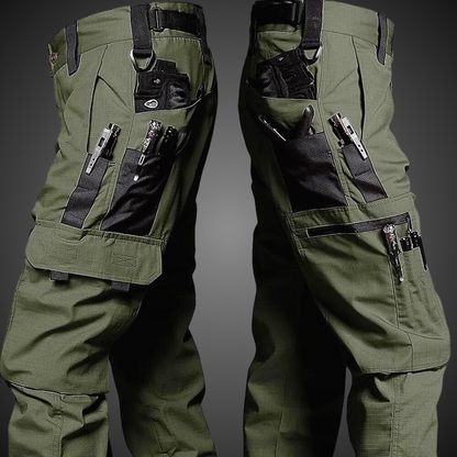 Heren Tactische Broek met Camouflagepatroon en Meerdere Zakopties 2