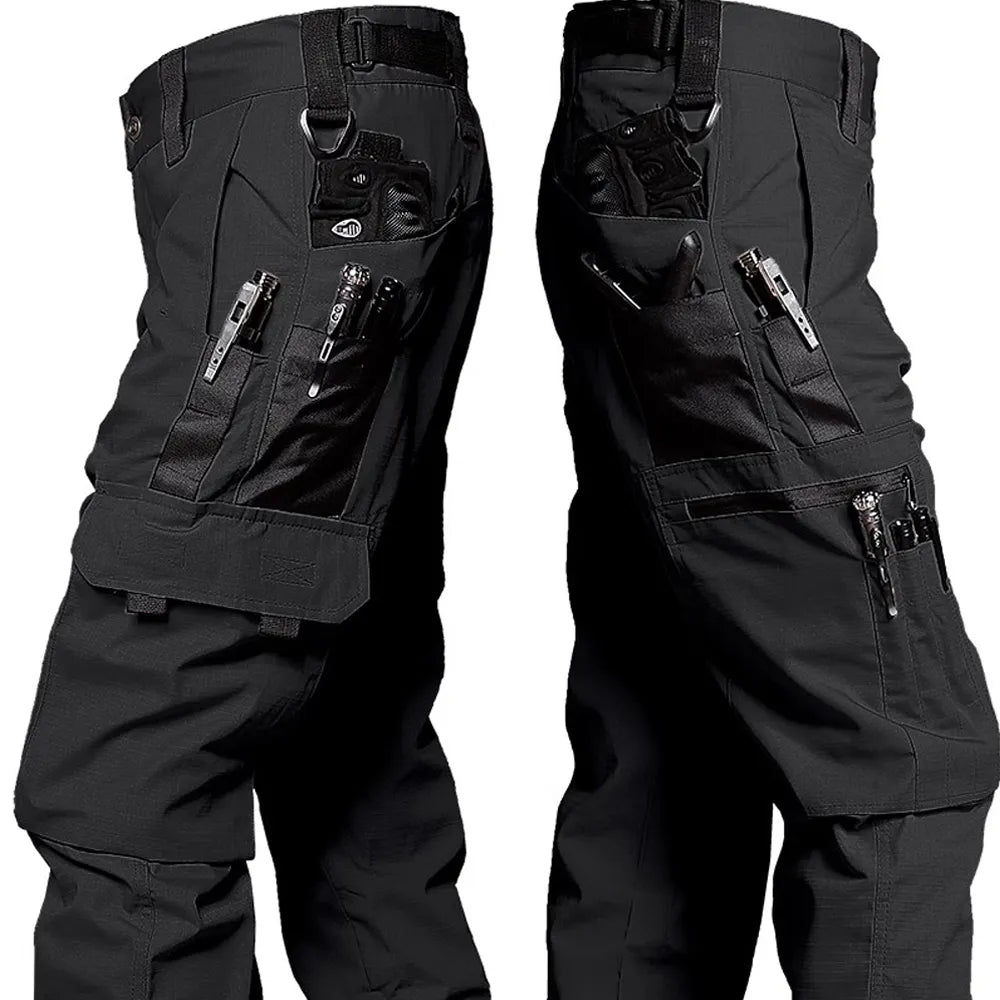 Heren Tactische Broek met Camouflagepatroon en Meerdere Zakopties 3