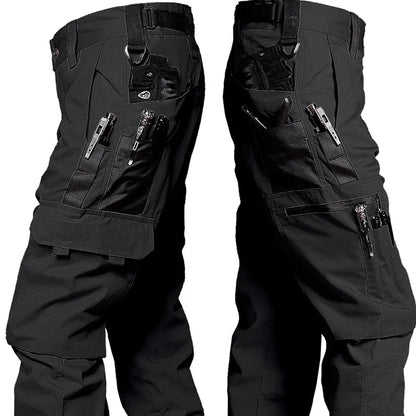 Heren Tactische Broek met Camouflagepatroon en Meerdere Zakopties 3