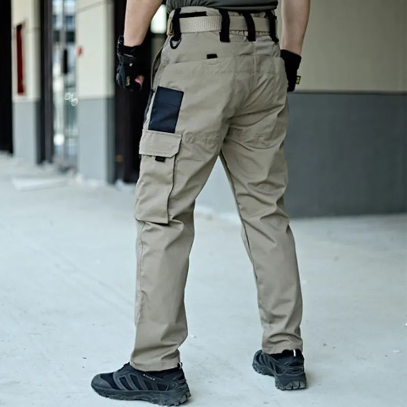 Heren Tactische Broek met Camouflagepatroon en Meerdere Zakopties 4