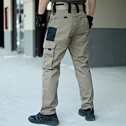 Heren Tactische Broek met Camouflagepatroon en Meerdere Zakopties 4