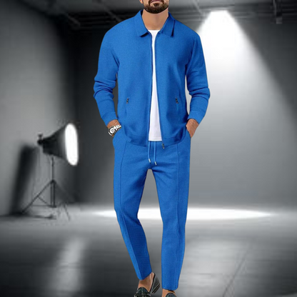 Heren Tracksuit Set met Volledige Rits en Lichtgewicht Comfortabele Pasvorm 5