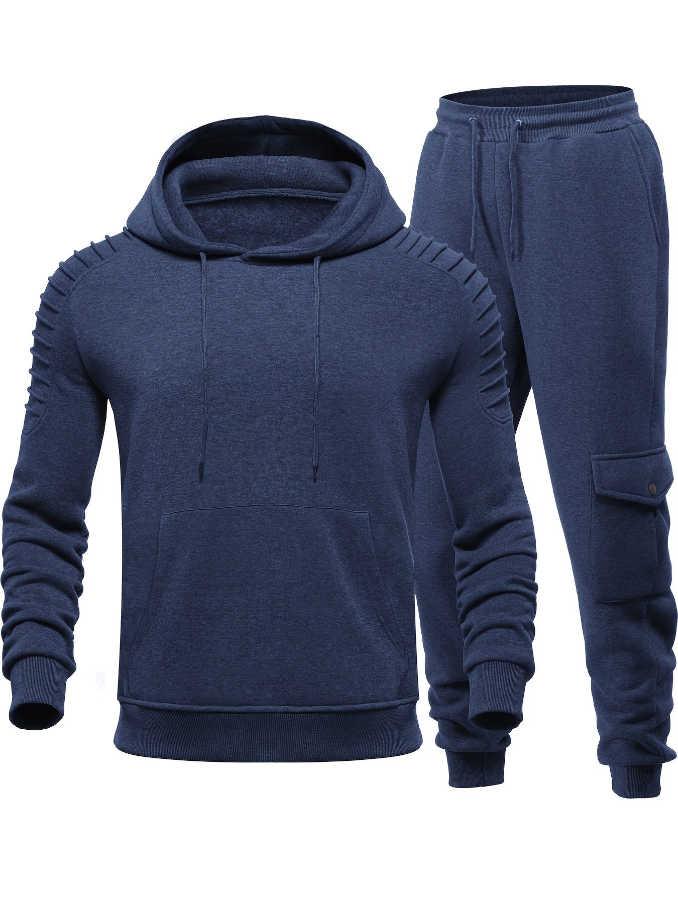 Heren Trainingsanzug Set met Ademend Materiaal en Comfortabele Pasvorm 1