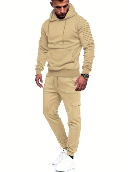 Heren Trainingsanzug Set met Ademend Materiaal en Comfortabele Pasvorm 5