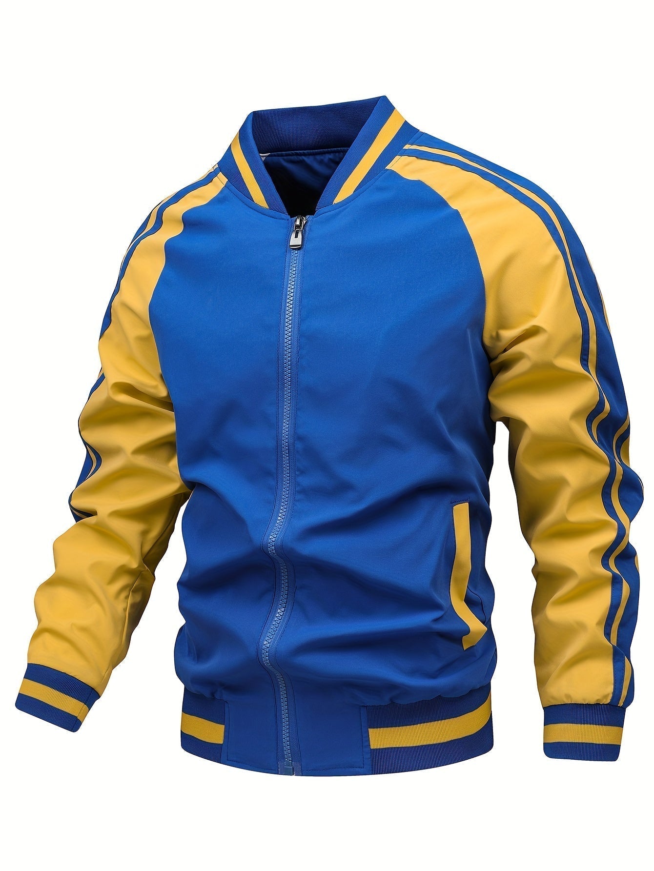 Heren Trainingsjack met Retro Stijl en Comfortabele Pasvorm 5
