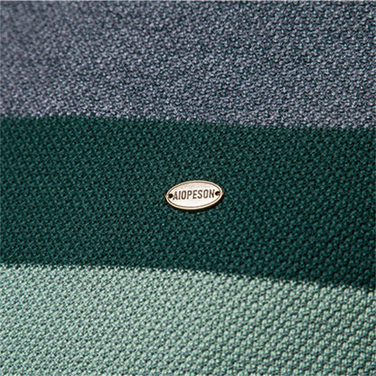 Heren Casual Trui met Ronde Hals en Kleurblokken