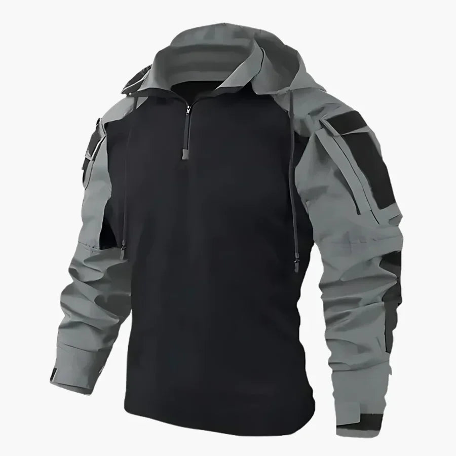 Heren Trui met Halve Rits en Regular Fit voor Casual en Sportieve Looks 2