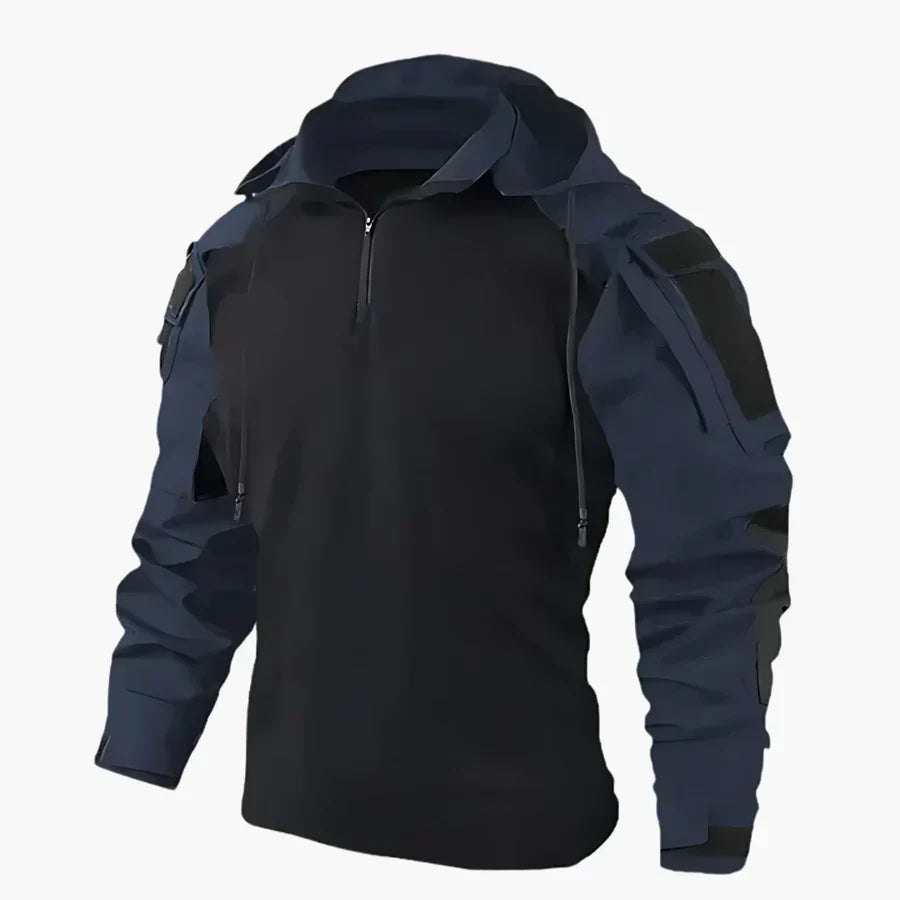 Heren Trui met Halve Rits en Regular Fit voor Casual en Sportieve Looks 3