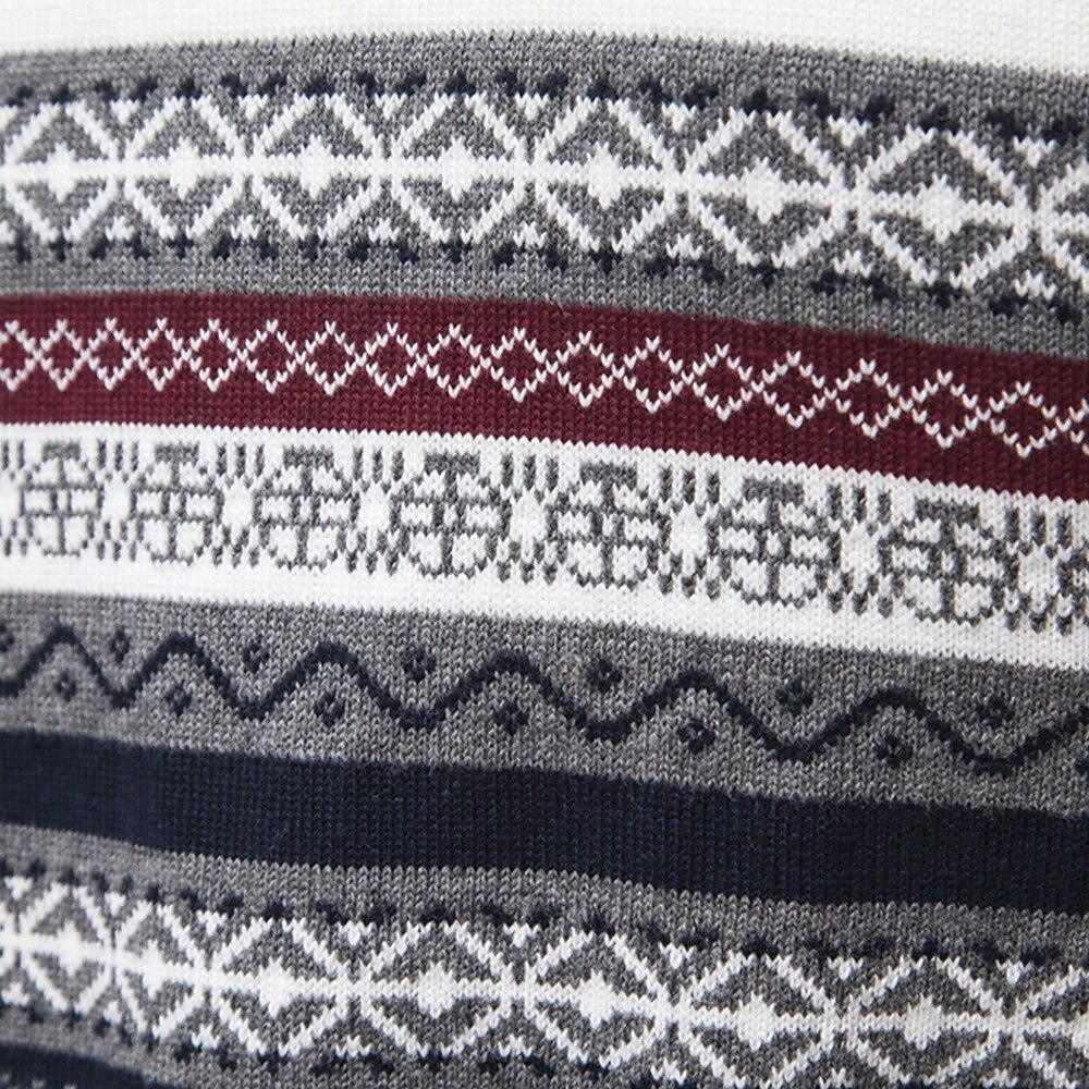 Heren Trui Met Halve Rits En Slim Fit