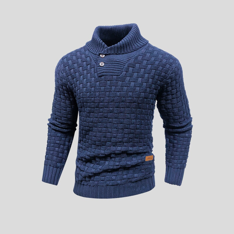 Heren Trui met Regular Fit en Elegante Gebreide Textuur 3