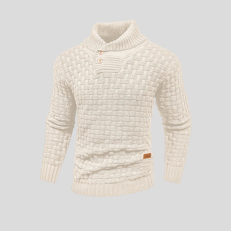 Heren Trui met Regular Fit en Elegante Gebreide Textuur 4