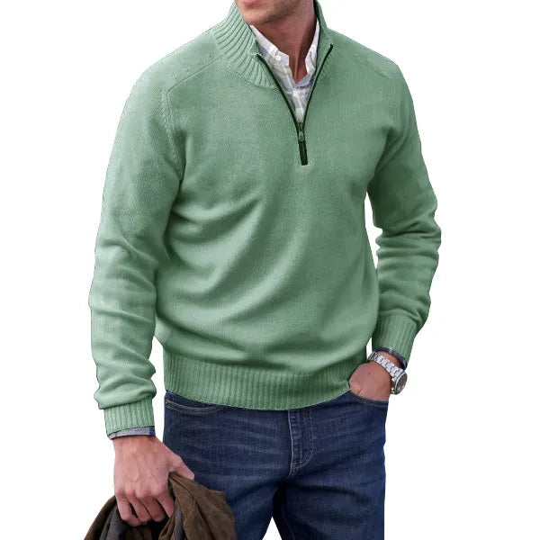 Heren Trui met Rits van Cashmere voor Comfort en Stijl 4