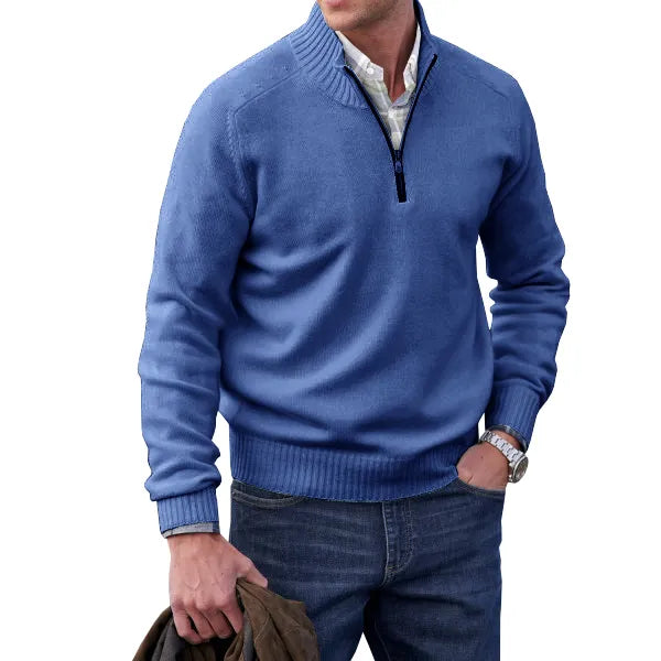 Heren Trui met Rits van Cashmere voor Comfort en Stijl 5