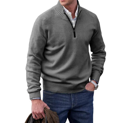 Heren Trui met Rits van Cashmere voor Comfort en Stijl 6