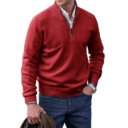 Heren Trui met Rits van Cashmere voor Comfort en Stijl 7