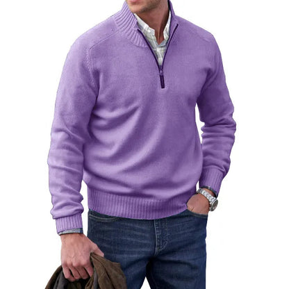 Heren Trui met Rits van Cashmere voor Comfort en Stijl 8