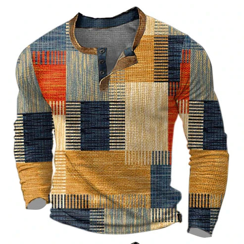 Heren Trui met Warme Kraag en Elegante Pasvorm 0
