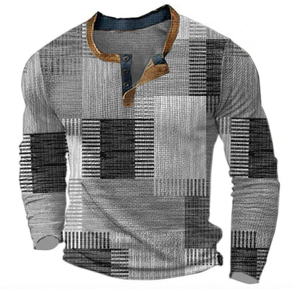Heren Trui met Warme Kraag en Elegante Pasvorm 3