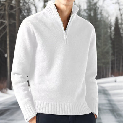 Heren Trui met Zippocol en Dikke Brei voor Comfortabele Winterstijl 1