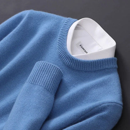 Heren Trui van Cashmere met Luxe Comfort en Tijdloos Design 5