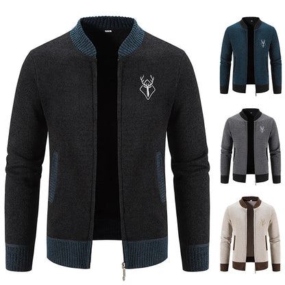 Heren Vest met Opstaande Kraag en Herticoon