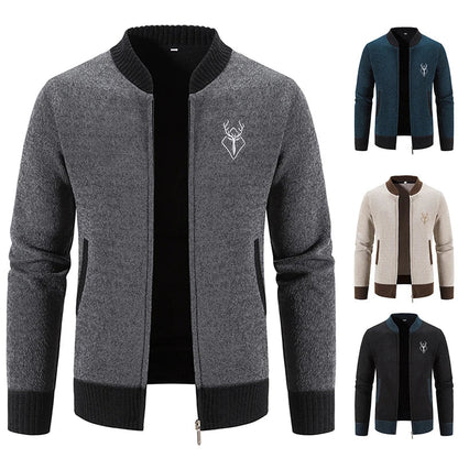 Heren Vest met Opstaande Kraag en Herticoon