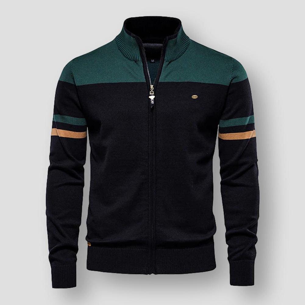Heren Vest met Rits en Comfortabele Pasvorm 3