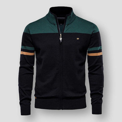 Heren Vest met Rits en Comfortabele Pasvorm 3
