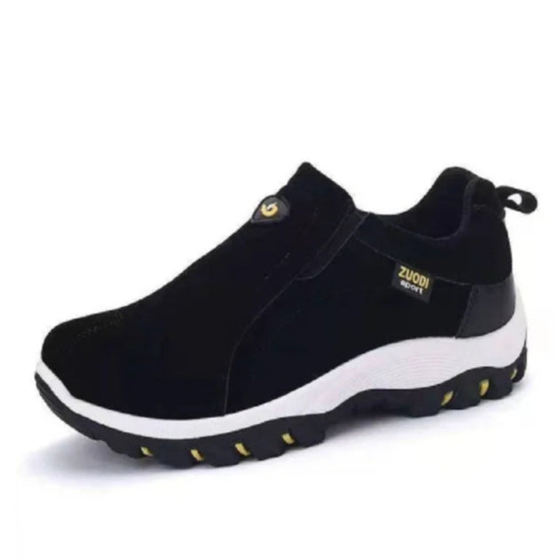 Heren Wandelschoenen met Hoge Zool Outdoor Zwart