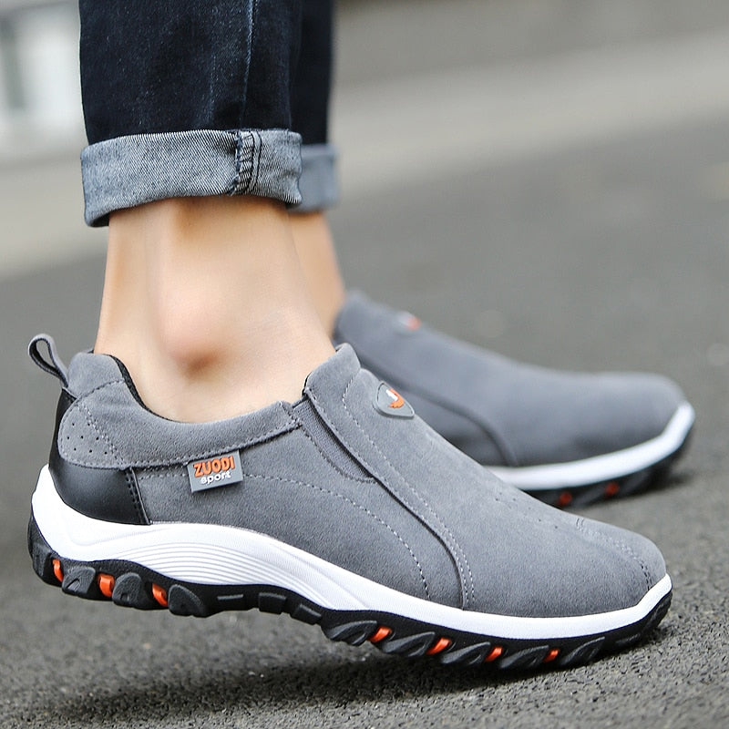 Heren Wandelschoenen met Hoge Zool Outdoor
