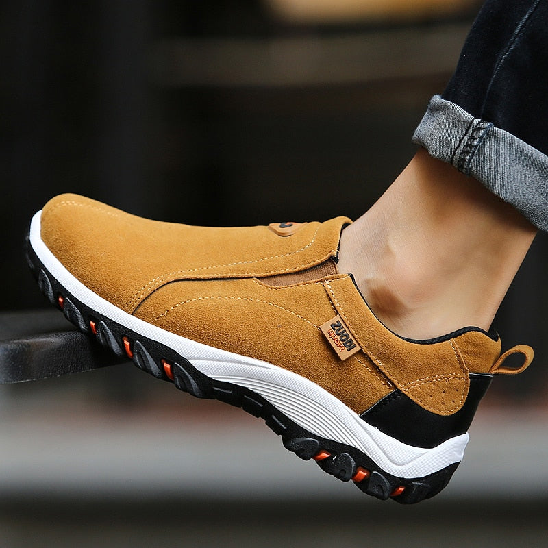 Heren Wandelschoenen met Hoge Zool Outdoor