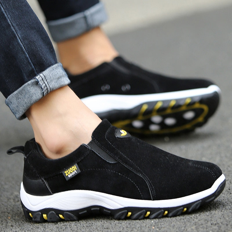 Heren Wandelschoenen met Hoge Zool Outdoor