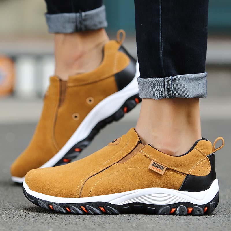 Heren Wandelschoenen met Hoge Zool Outdoor