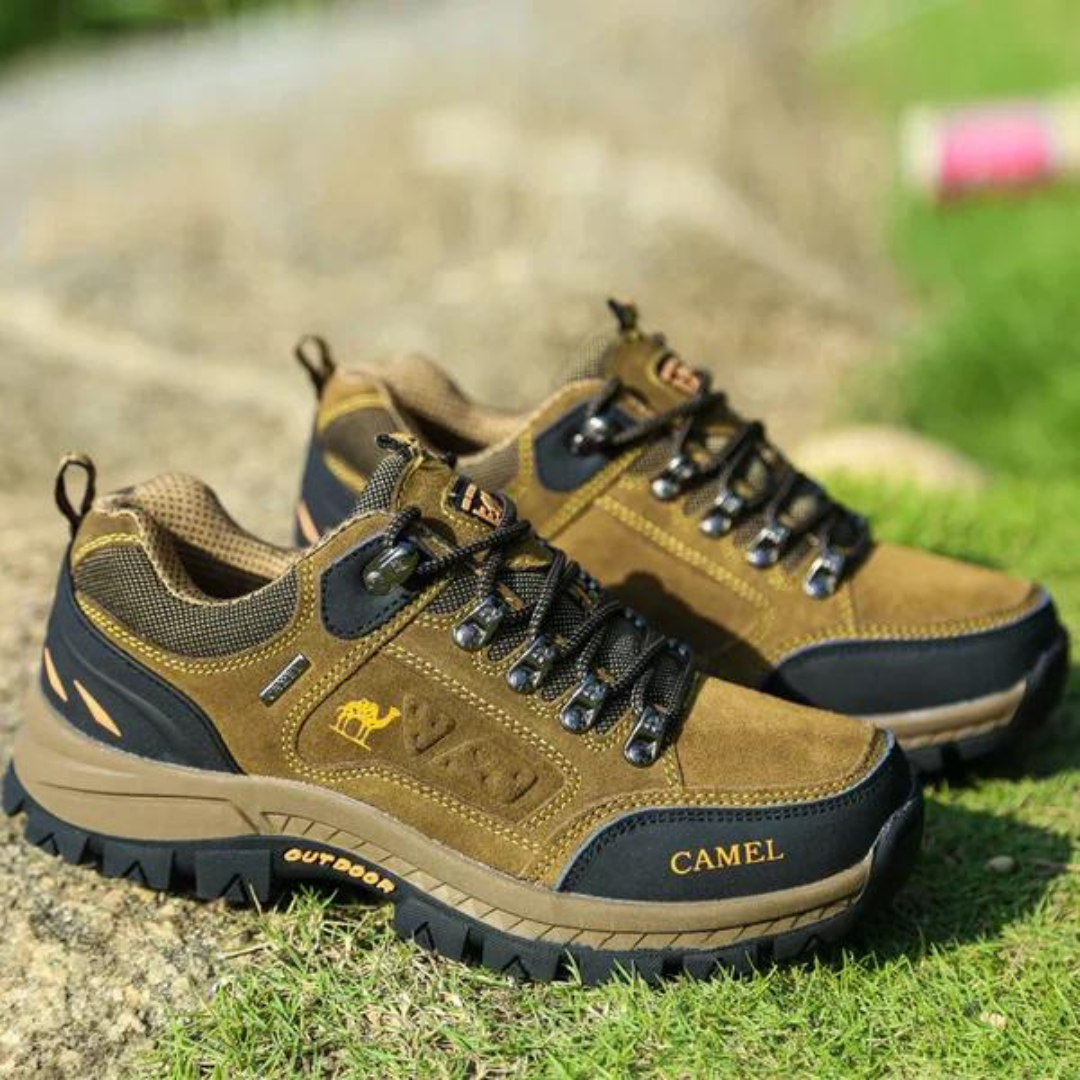 BP Heren Wandelschoenen met Stevige Zool Lichtbruin