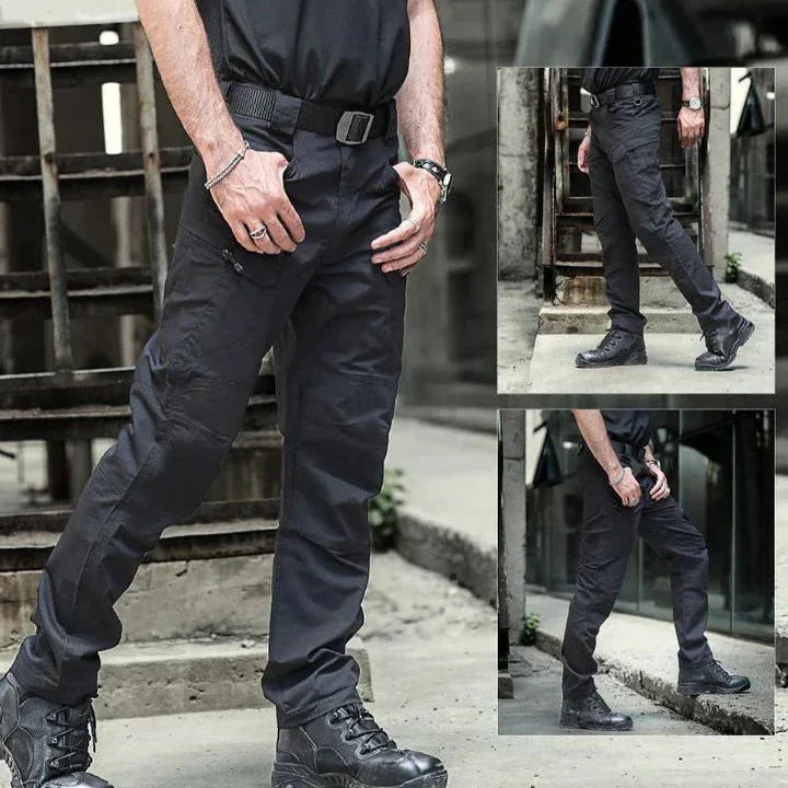 Heren Werkbroek met Elastische Taille en Flexibele Pasvorm 0
