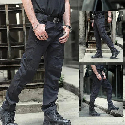 Heren Werkbroek met Elastische Taille en Flexibele Pasvorm 0