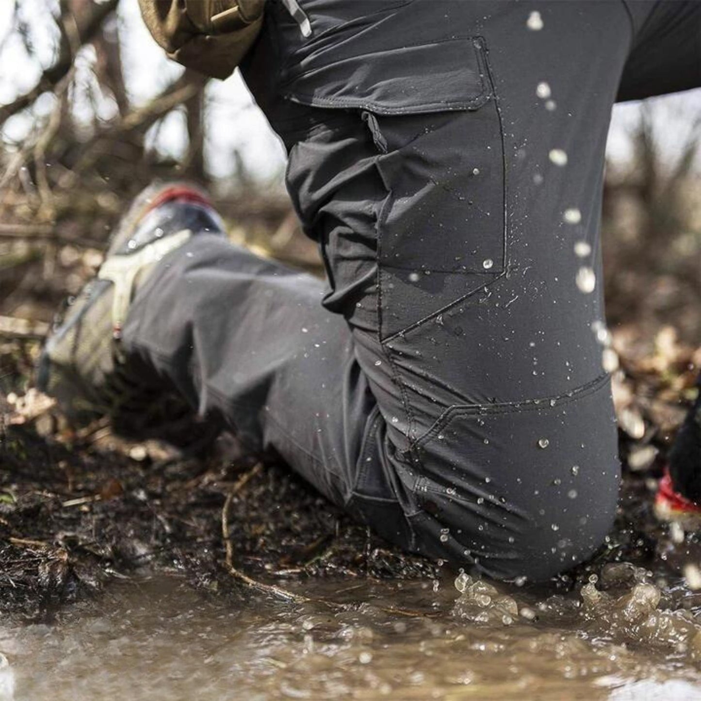 Heren Werkbroek met Elastische Taille en Flexibele Pasvorm 6