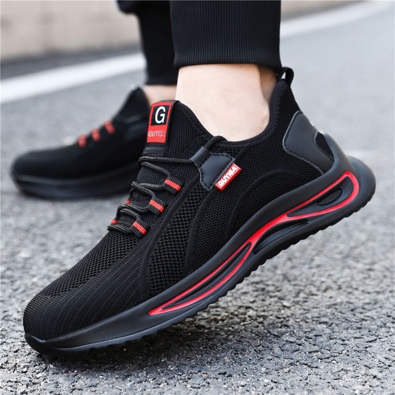 Heren Werkschoenen S3 Stalen Neus met Antislip Zool